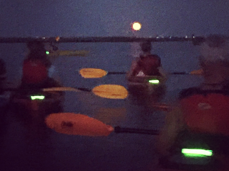 FullMoonPineIslandKayak1 Outer Banks Kayak Tours